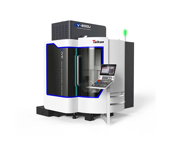 Taikan V-200U 5-Axis Vertical Machining Center: जटिल भाग परिशुद्धता के लिए इंजीनियर्ड