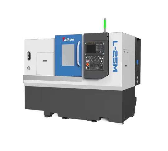L-25M उच्च परिशुद्धता cnc क्षैतिज मोड़ (मिलिंग) लाथ