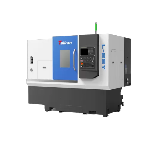 L-25Y उच्च परिशुद्धता cnc क्षैतिज मोड़ (मिलिंग) लाथ