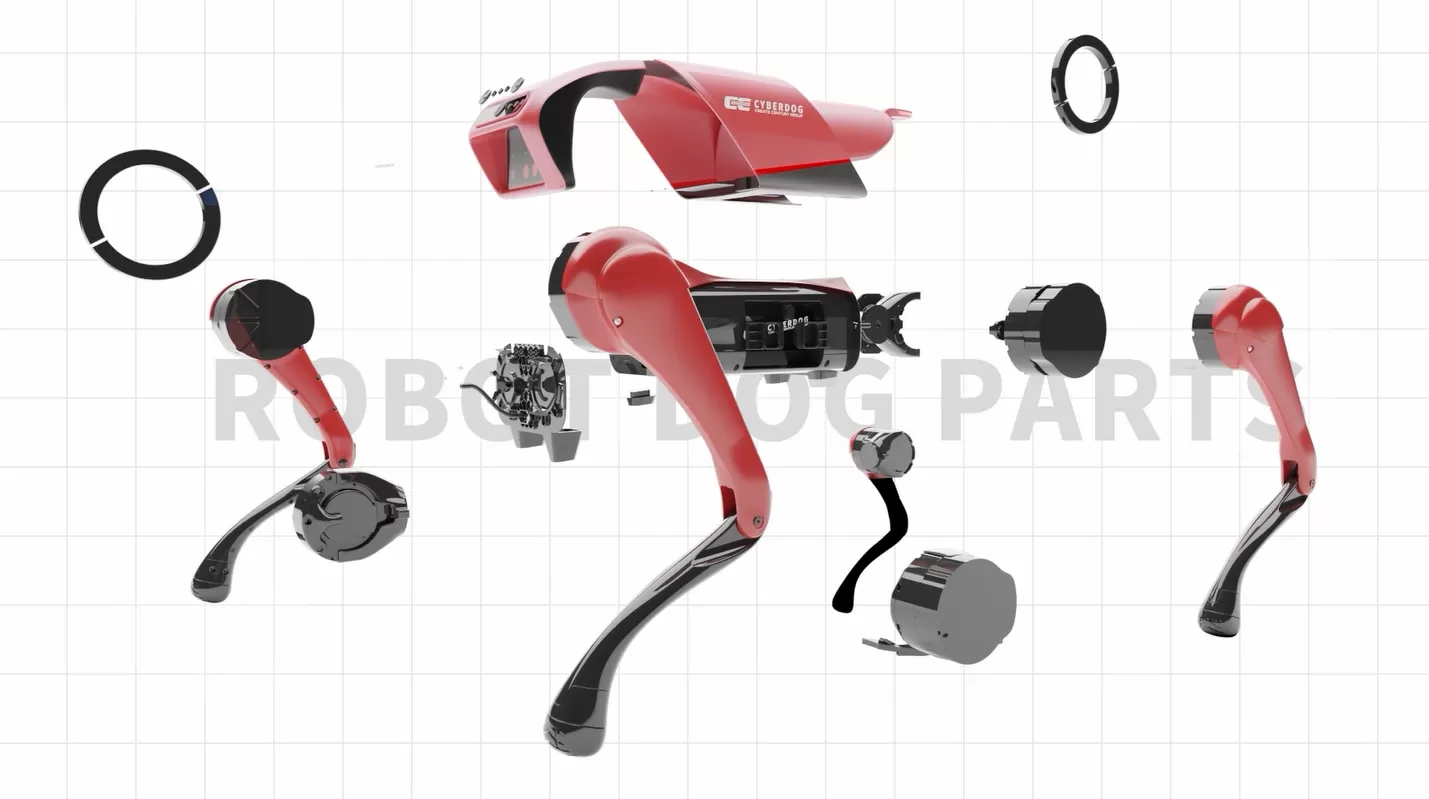 Robot Dog Parts